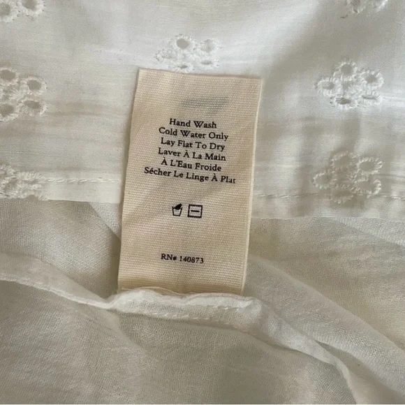 Rare LoveShackFancy White Ryan Dress 6 - Picture 8 of 12